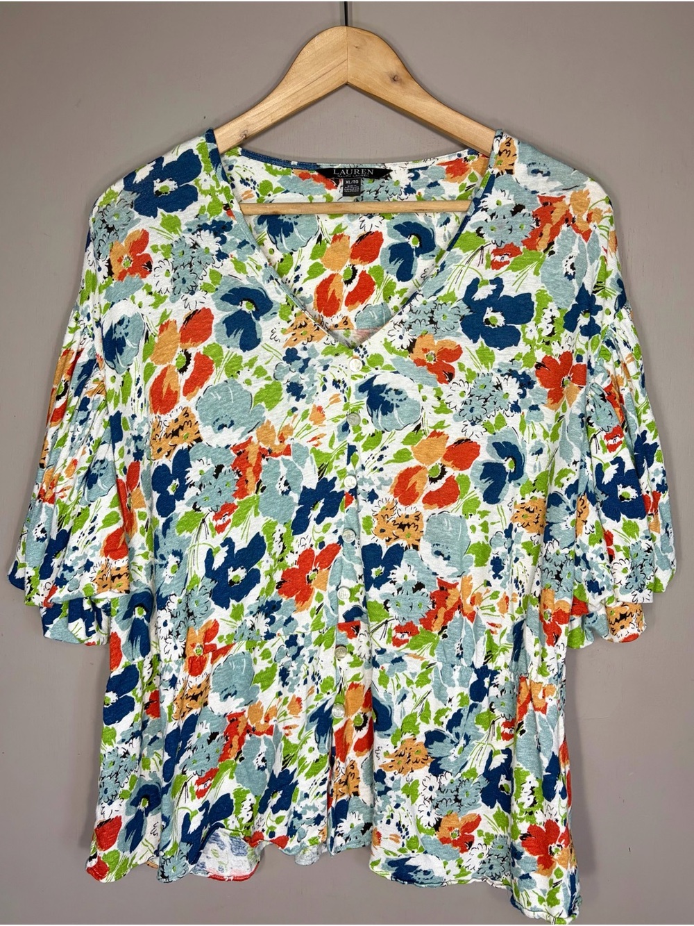 LAUREN Ralph Lauren Floral Blouse